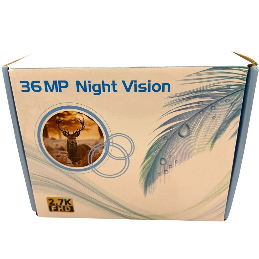 36MP Night Vision Binoculars NV7000 With Strap & Accessories - Black 89o - Picture 1 of 7